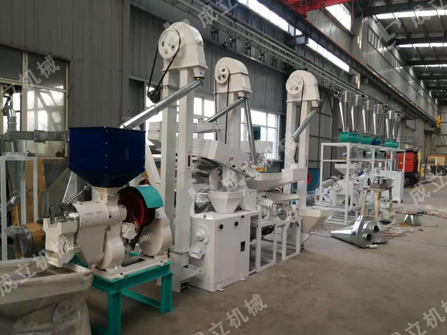 面粉加工成套設備灰分不合標準的原因？